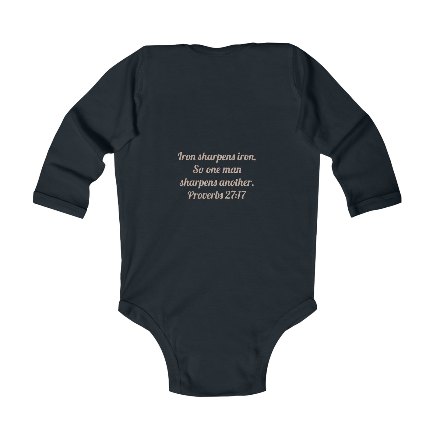 Iron on Iron, Infant Long Sleeve Bodysuit