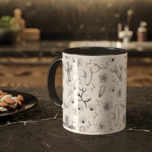 Cactus Colorful Mugs, 11oz