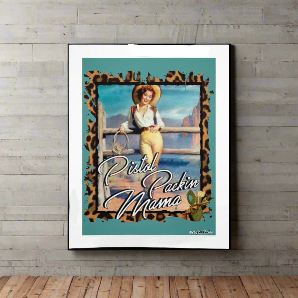Retro Cowgirls Posters
