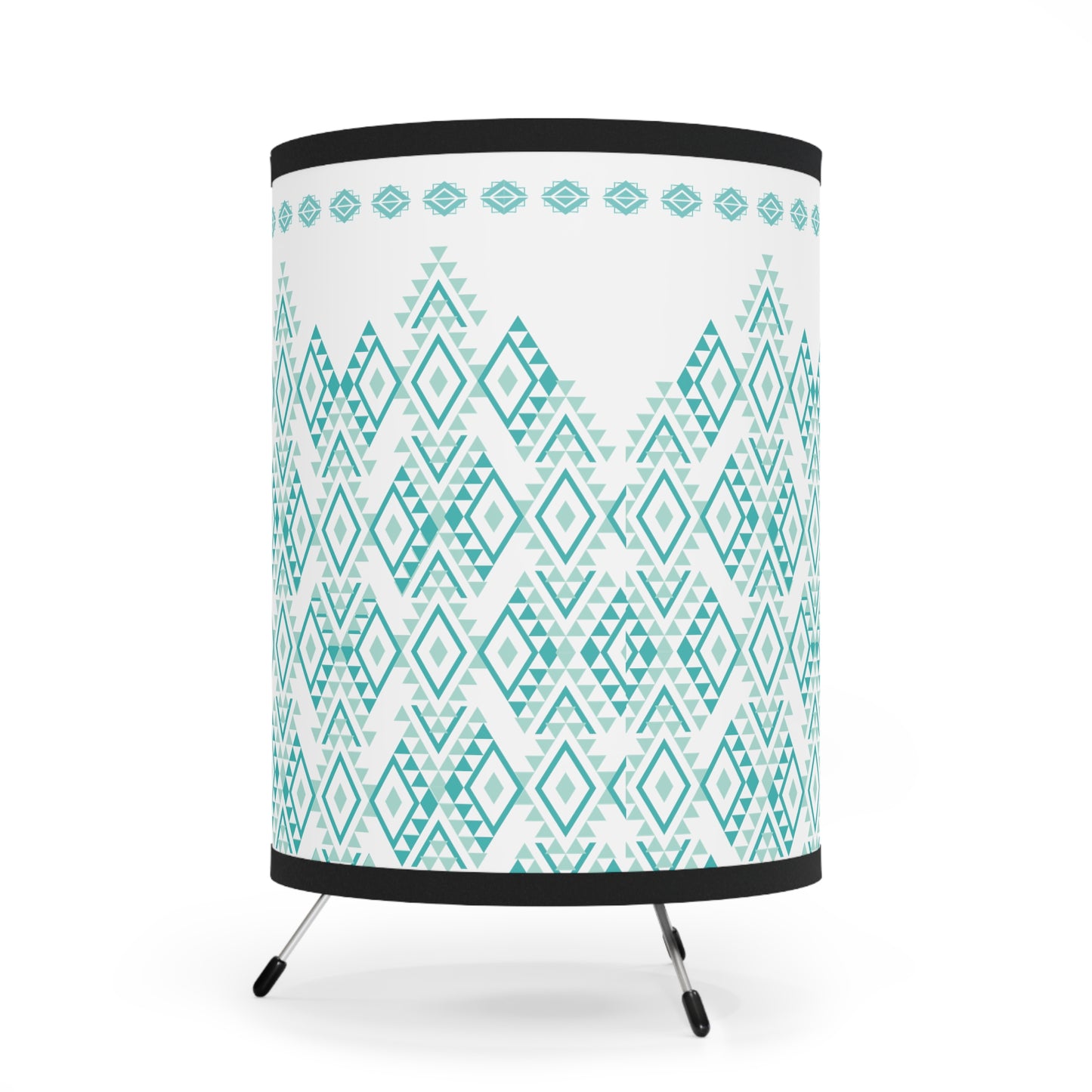 Aztec, Tripod Lamp with High-Res Printed Shade, US\CA plug