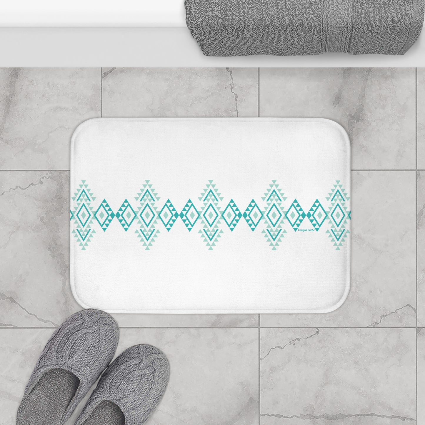 Aztec Bath Mat