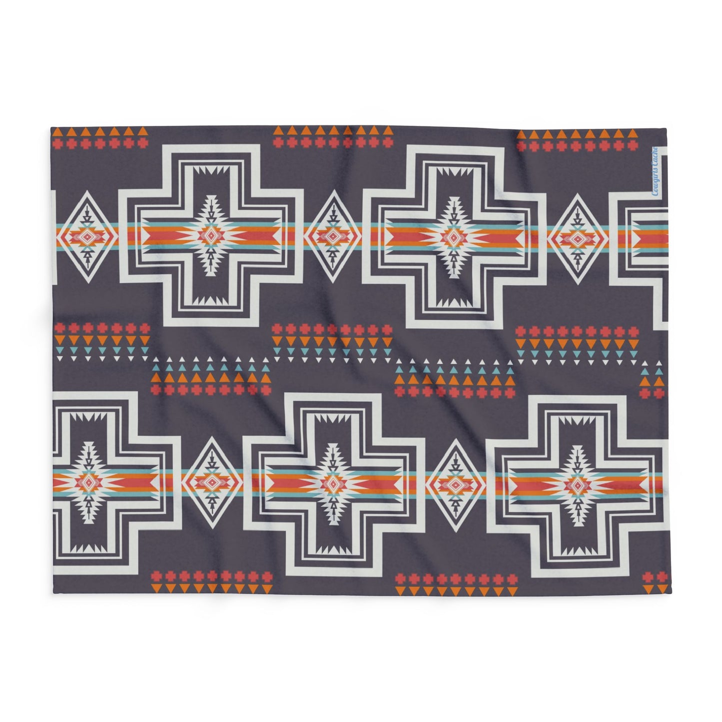 Bear Park Trail, Fleece Blanket,