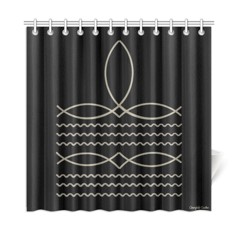 Boot Top Shower Curtains