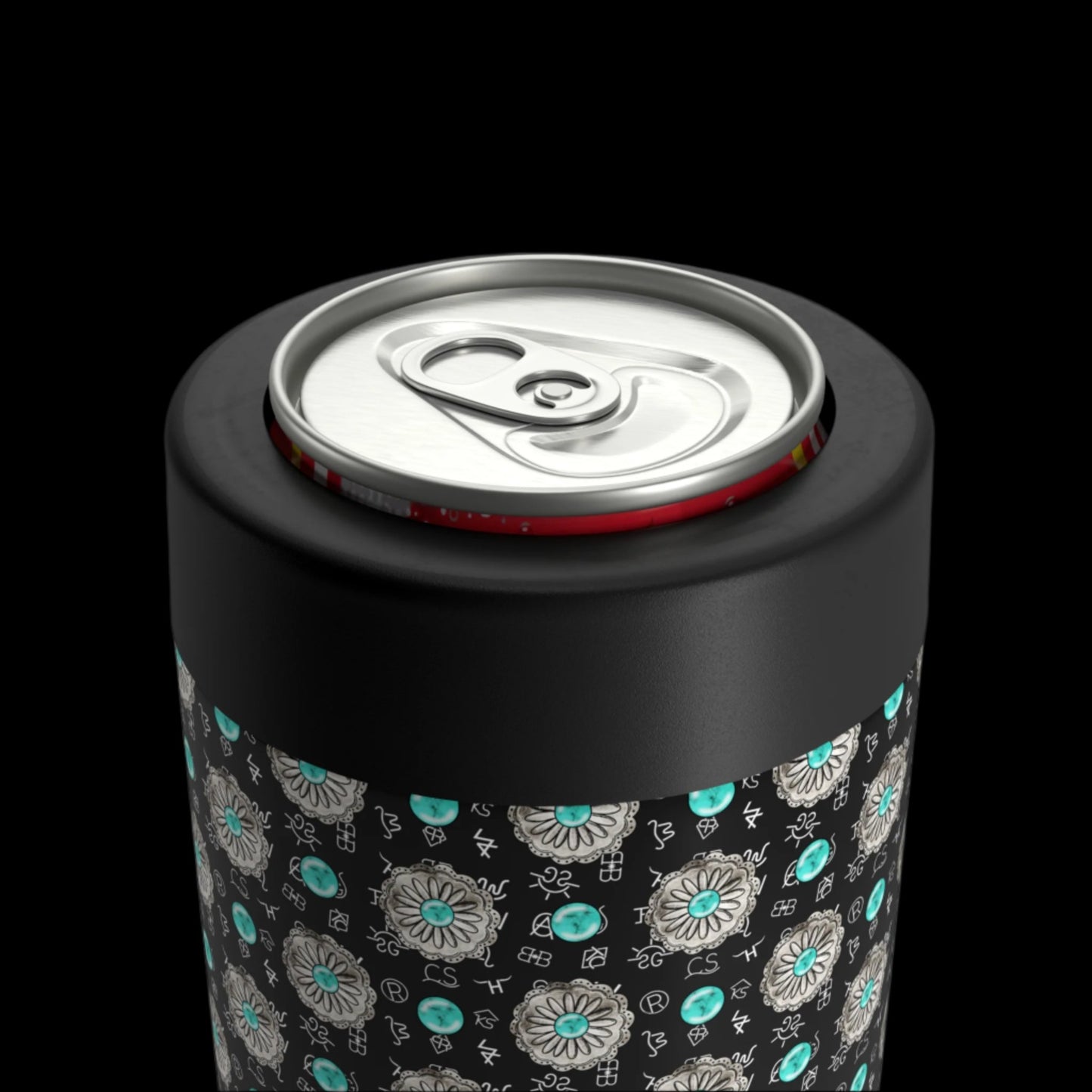 Brands & Turquoise,  Can Holder