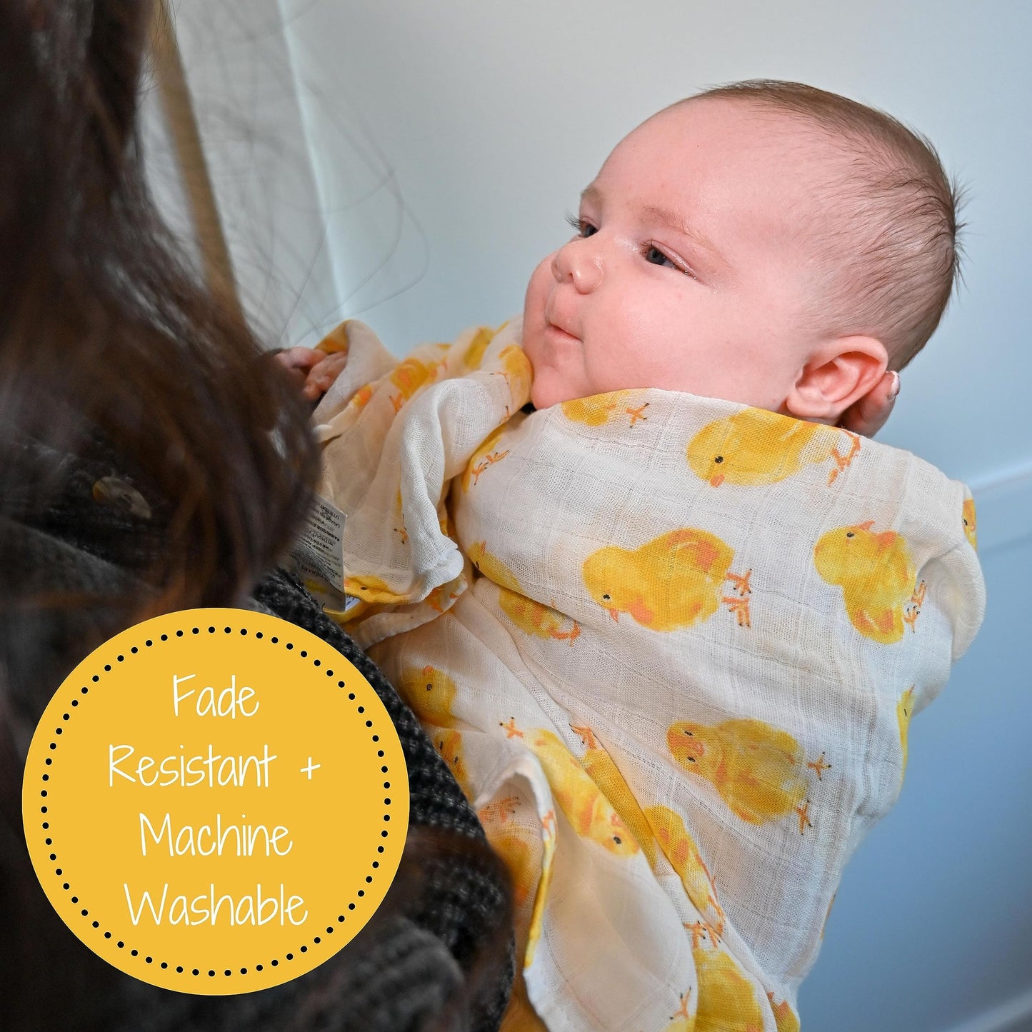 LollyBanks Swaddle Blanket | 100% Muslin Cotton | Gender Neutral Newborn and Baby Nursery Essentials for Girls and Boys, Registry | Cowboy Boot and Horseshoe 2 Pack