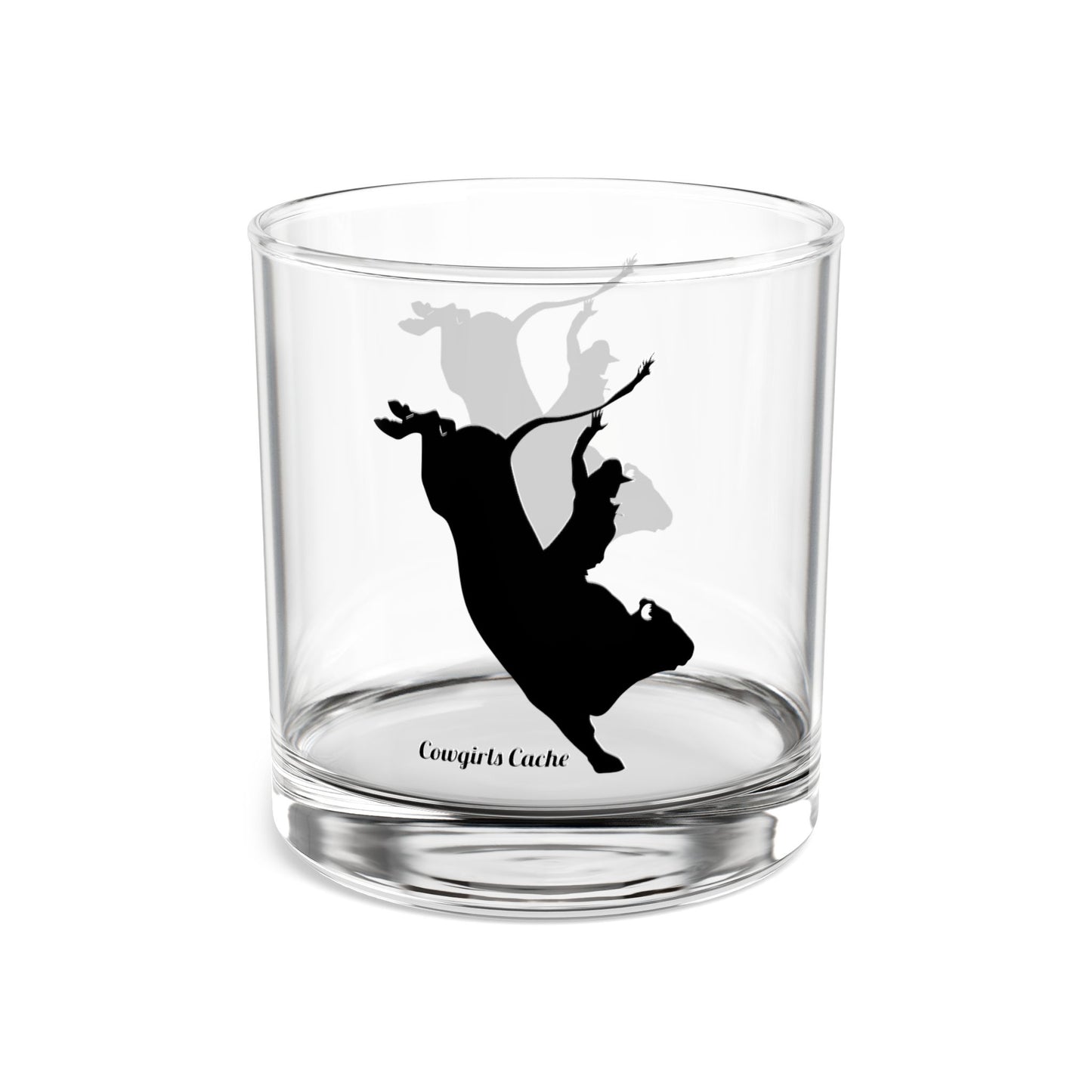 Bull Rider, Rocks Glass, 10oz