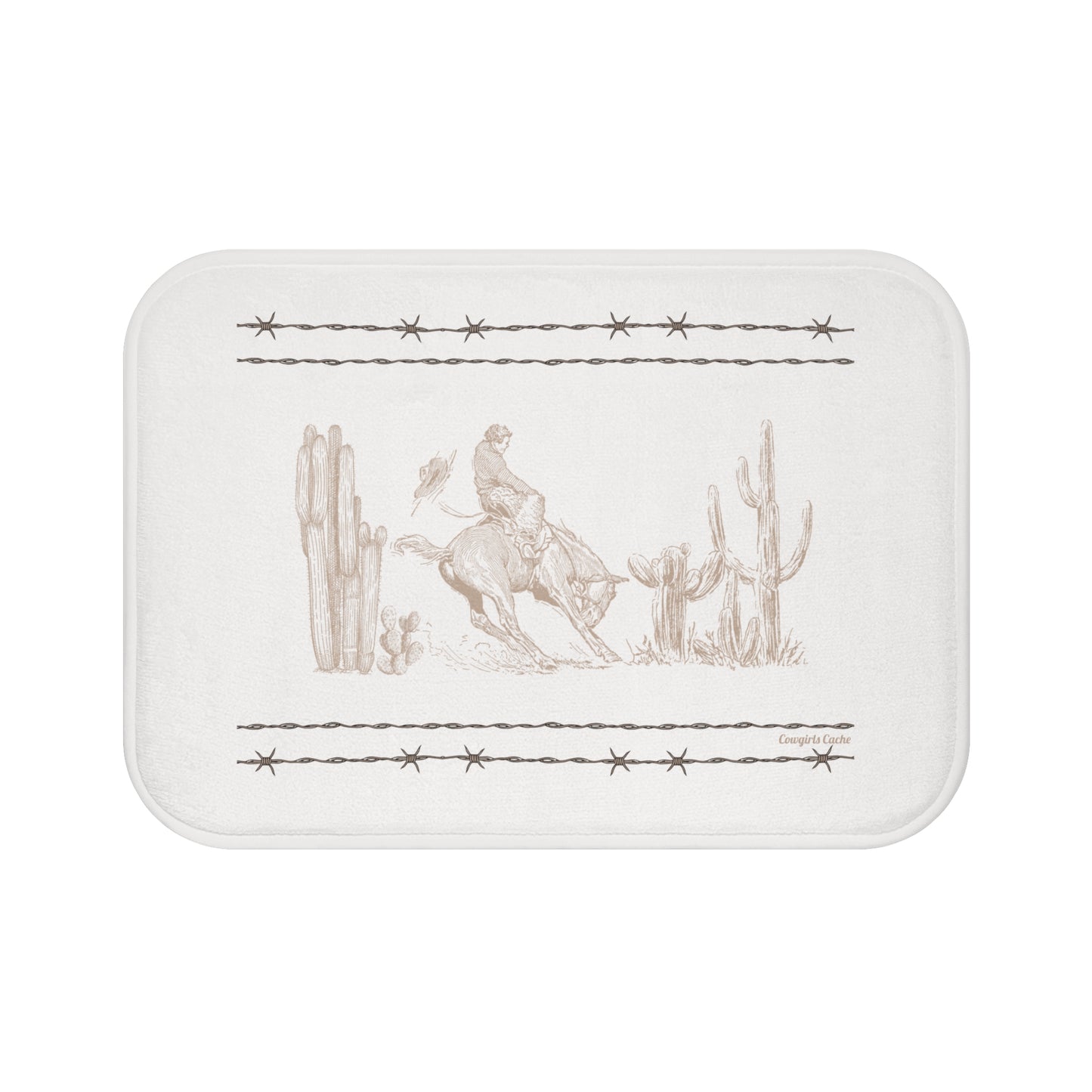Let'er Buck, Bath Mat