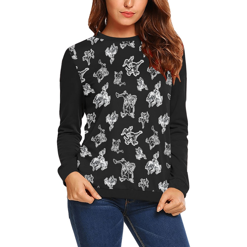 Black Western Sweatshirts (7 Options)
