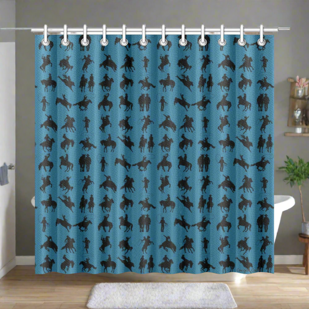Cowboys Shower Curtain