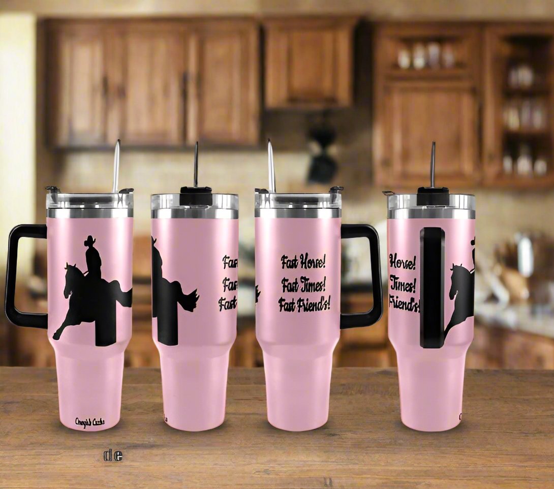 Barrel Racer 40oz Tumbler