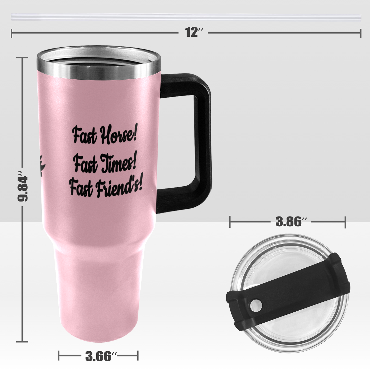Barrel Racer 40oz Tumbler