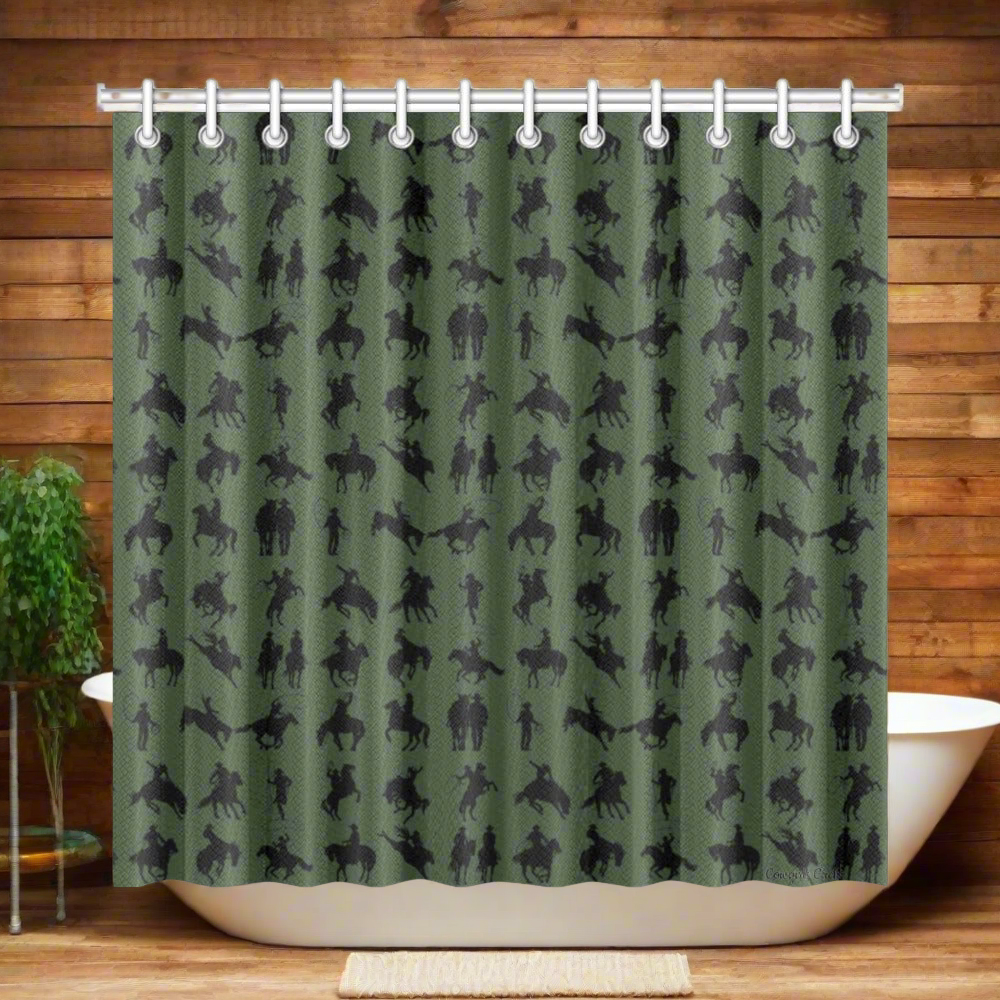 Cowboys Shower Curtain