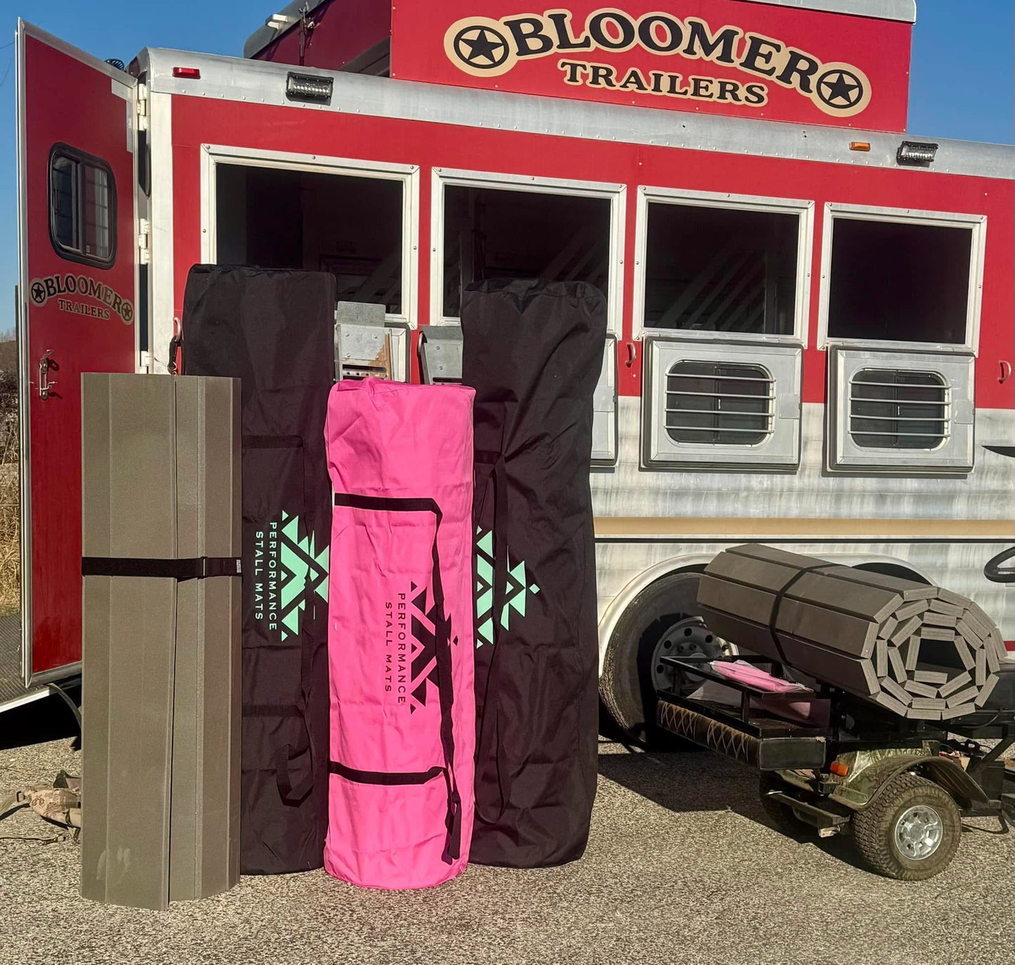 5x10ft Mat  PINK Storage Bag