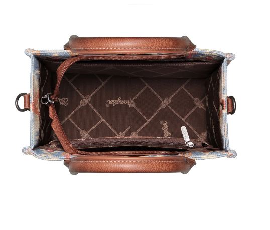 WRANGLER SOUTHWESTERN CROSSBODY TOTE BAG