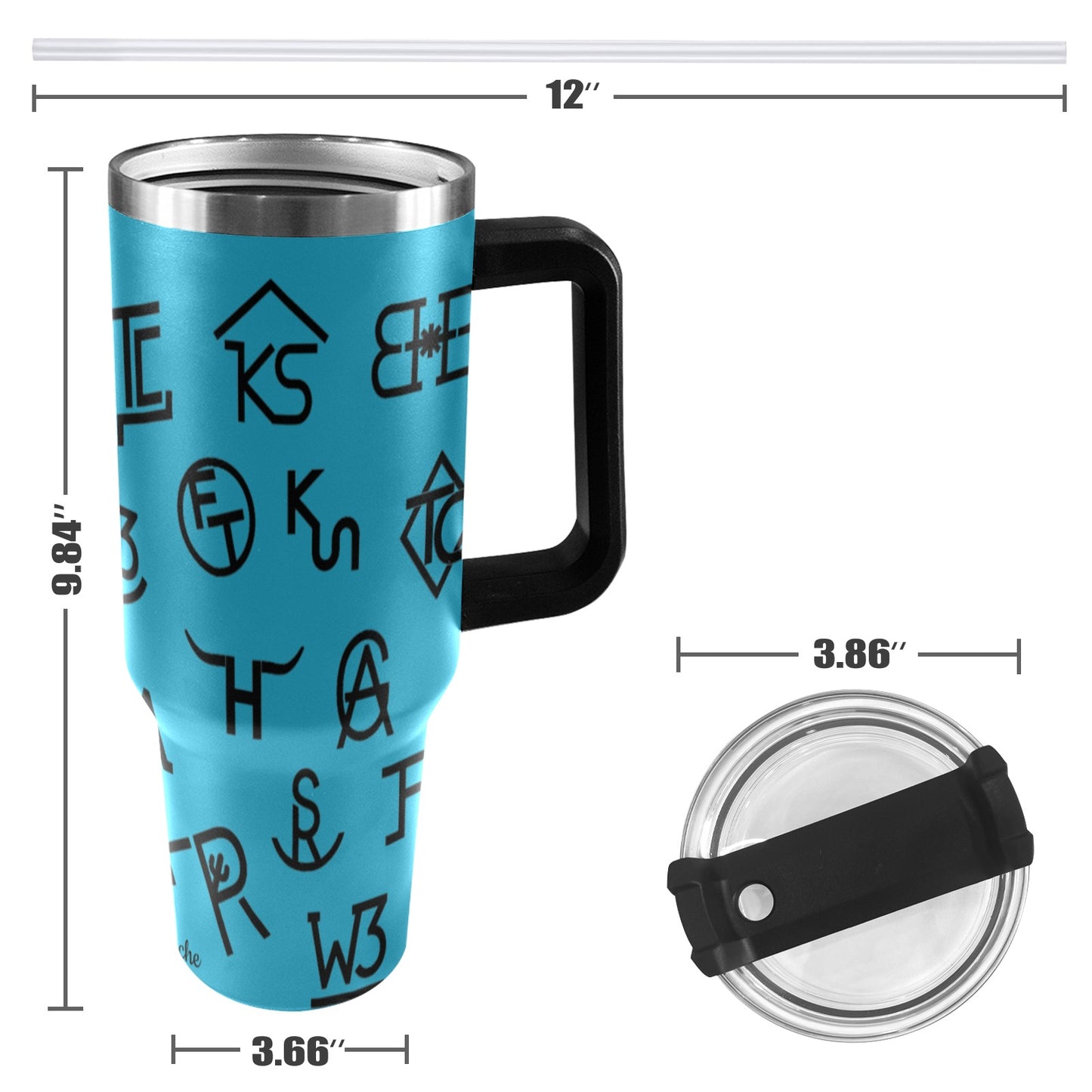 Branded,  40oz Tumbler
