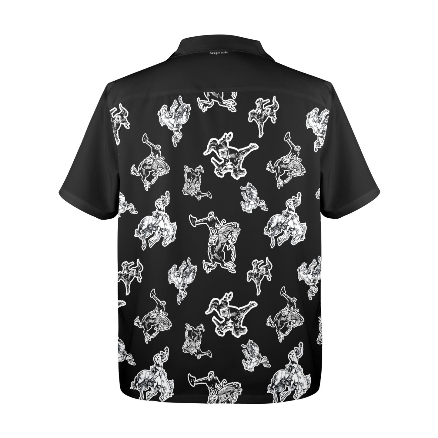 Men's Western short sleeve shirt