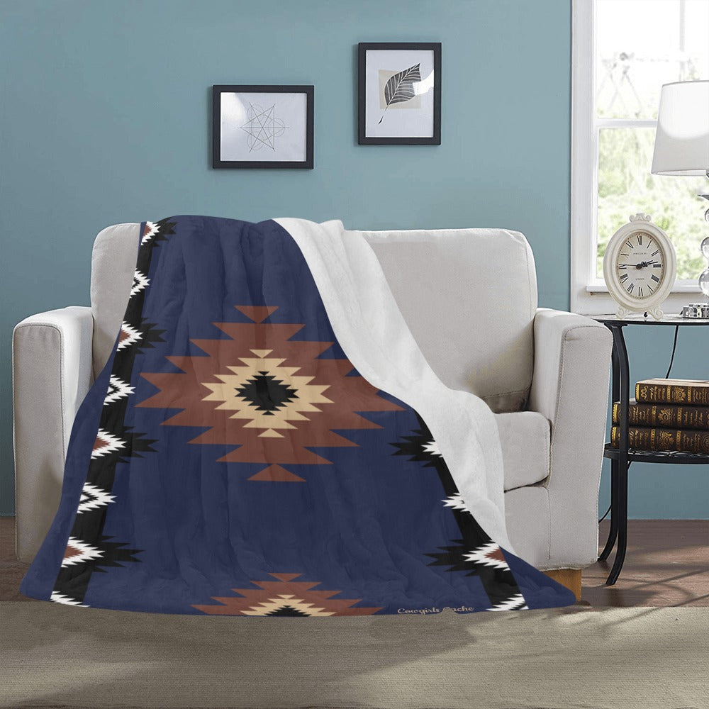 Winterhawk, Ultra-Soft Micro Fleece Blanket 50" X 60" (7 Colors)