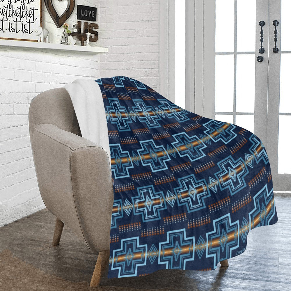 Winterhawk, Ultra-Soft Micro Fleece Blanket 50" X 60" (7 Colors)