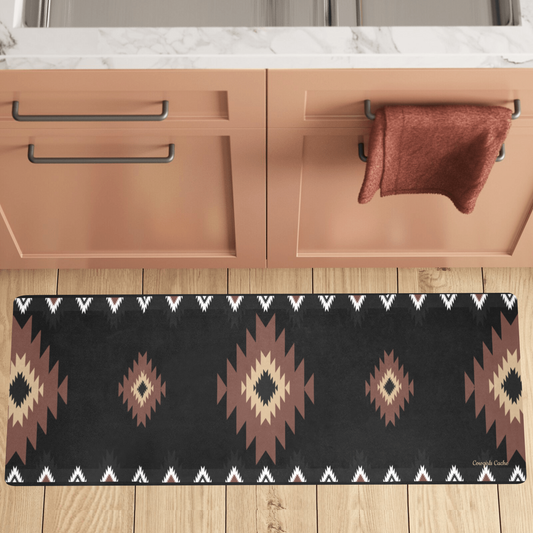 Southwest Border Kitchen Mats (2  color options)